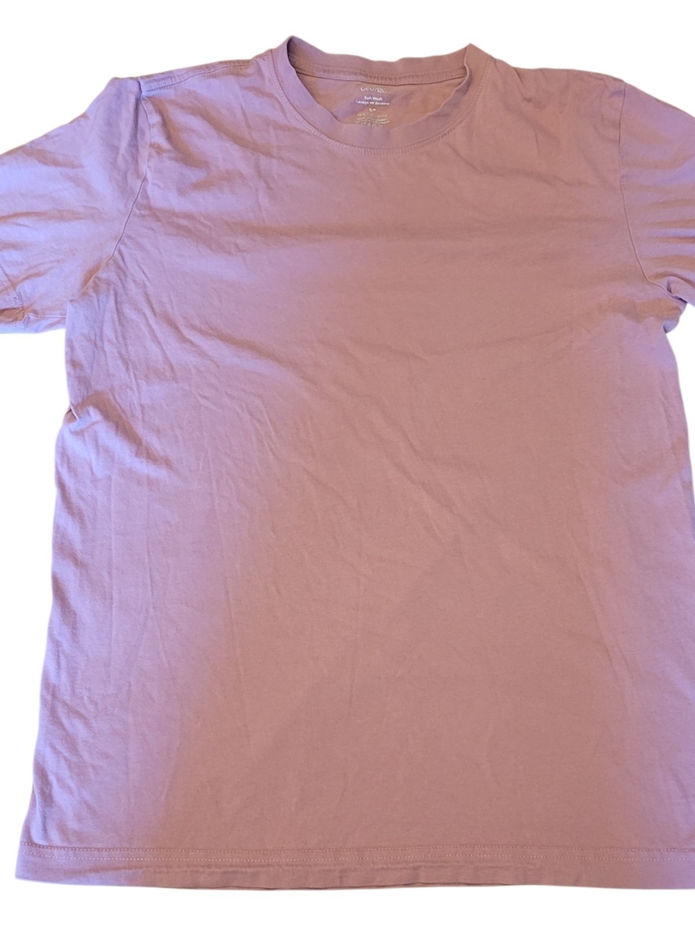 Pink Crew Neck Tee